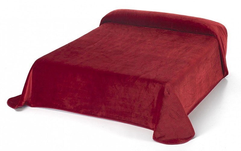 Mora Color Blanket 1 PC - Single Burgundy
