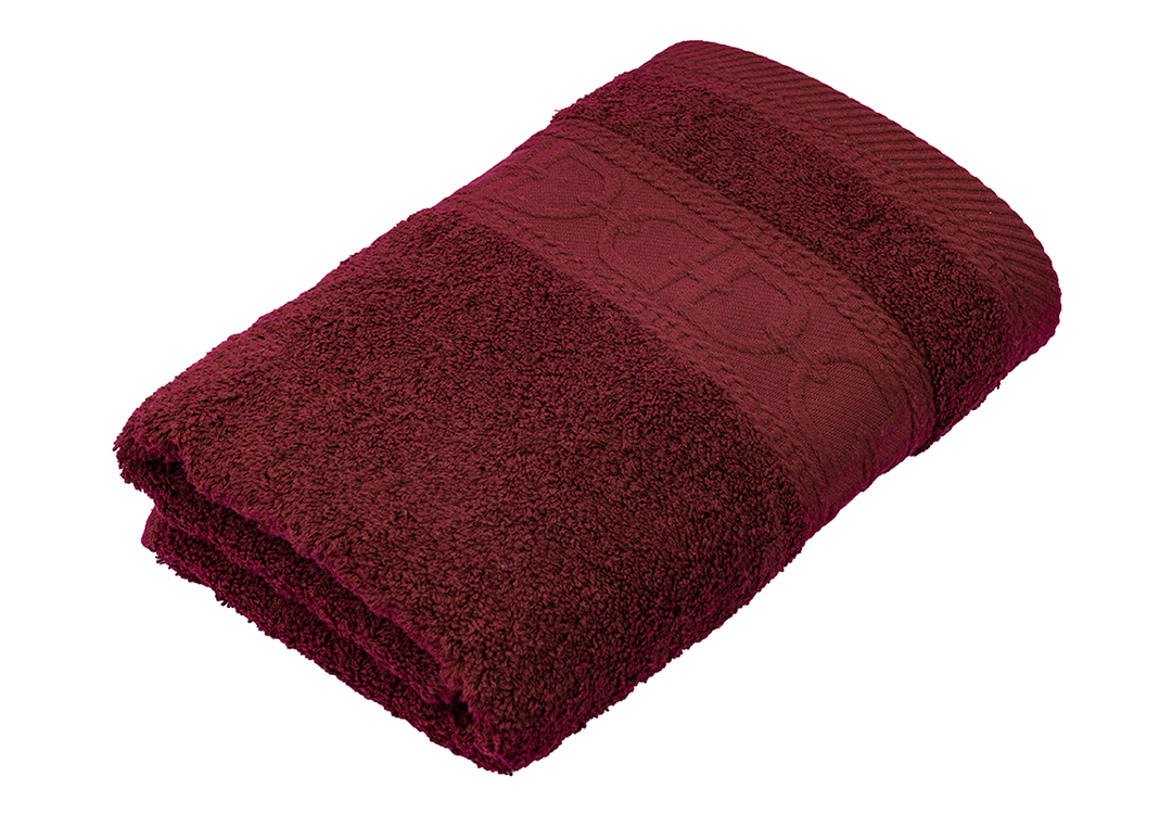 Savoy Cotton Towel - Burgundy ( 50 X 100 )