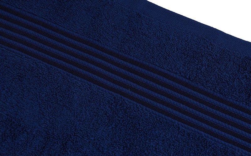 Royal Cotton Towel 2 Pc - ( 40 X 66 ) Navy
