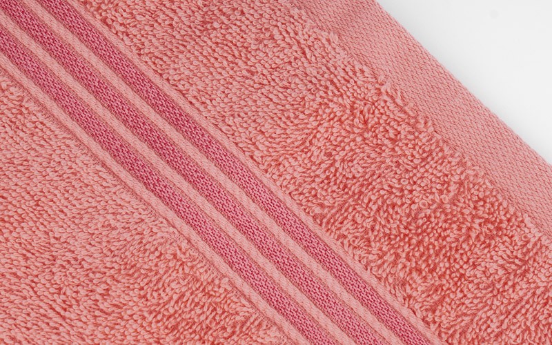 Royal Cotton Towel 4 Pcs - ( 33 X 33 ) Peach