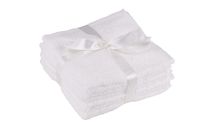 Royal Cotton Towel 4 Pcs - ( 33 X 33 ) White