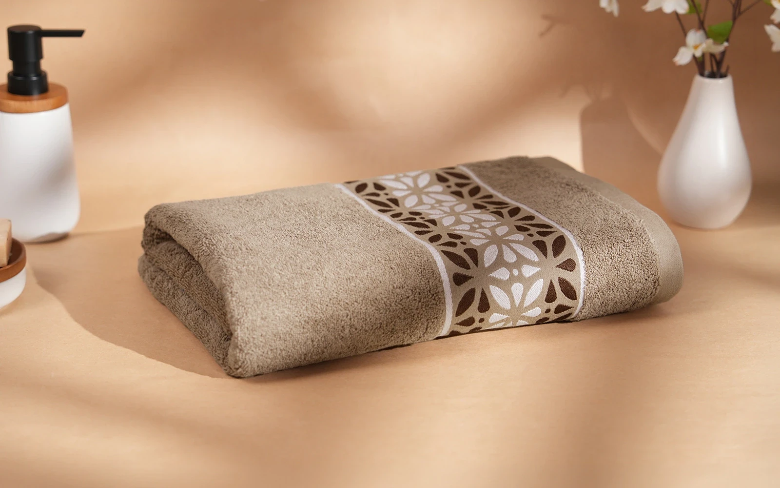 Cannon Wings Towel - Beige ( 70 X 140 )