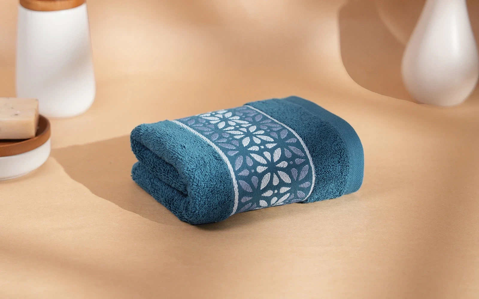 Cannon Wings Towel - Blue ( 33 X 33 )