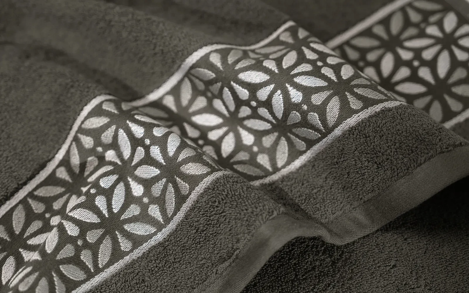 فوطة كانون وينجز - رمادي ( 70 × 140 )