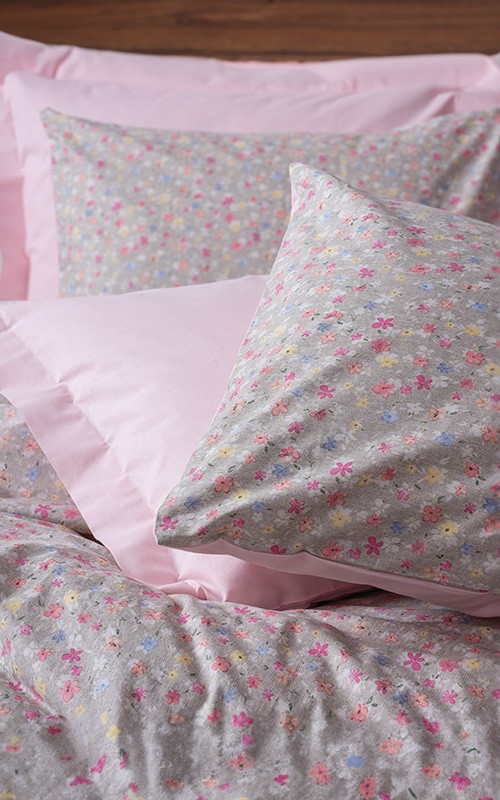 Cotton Box Single Duvet Cover Bedding Set Without Filling 4 PCS - Sihu Pembe 