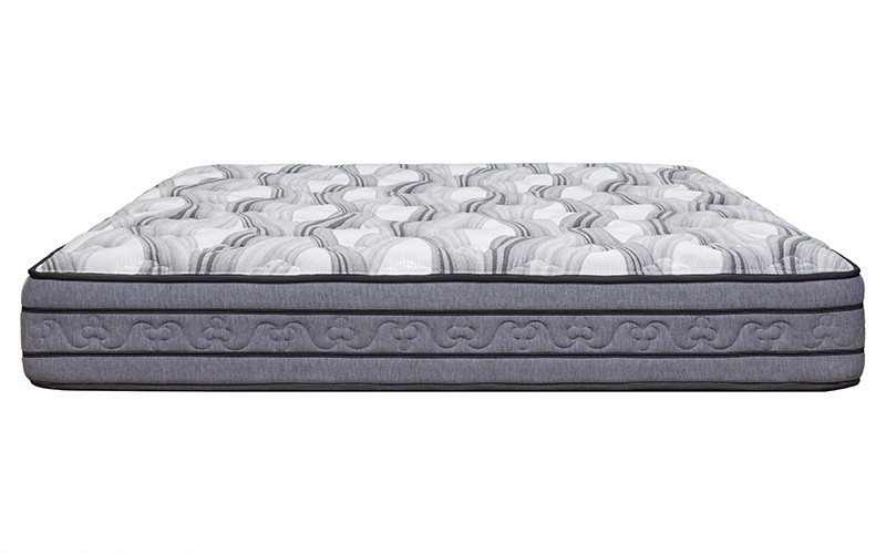 Crystal Pocket Spring Mattress ( 200 x 180 ) + 29 cm White & Grey