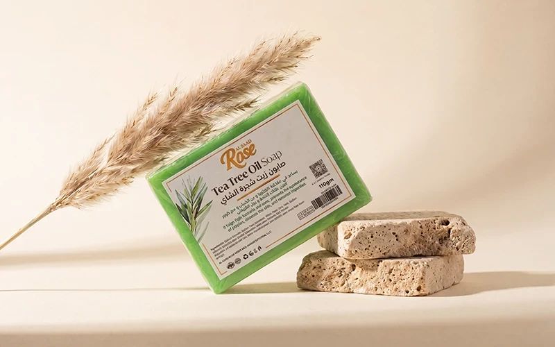 Natural Rose Soap - Tea Tree Oil