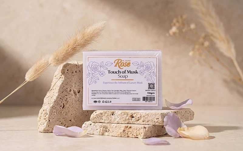 Natural Rose Soap - Musk