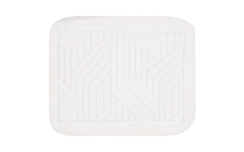 Armada Cotton Bath mat 2 PCS - White