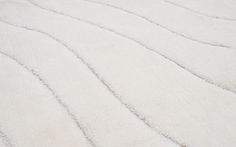 Armada Cotton Bath mat 2 PCS - White