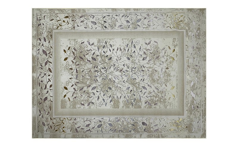 Madrid Premium Carpet - ( 250 x 350 ) cm Beige & Burgandy