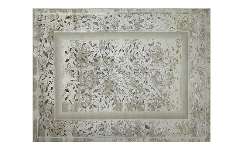 Madrid Premium Carpet - ( 200 x 300 ) cm Beige & Burgandy