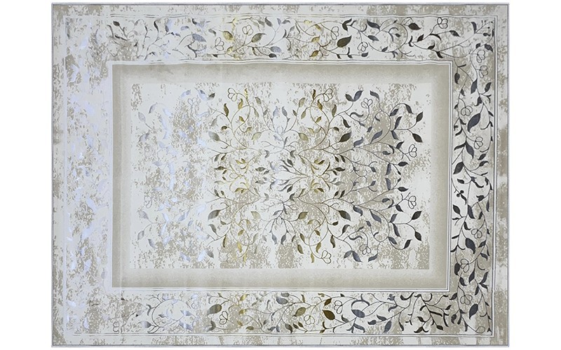 Madrid Premium Carpet - ( 200 x 300 ) cm Beige & Grey