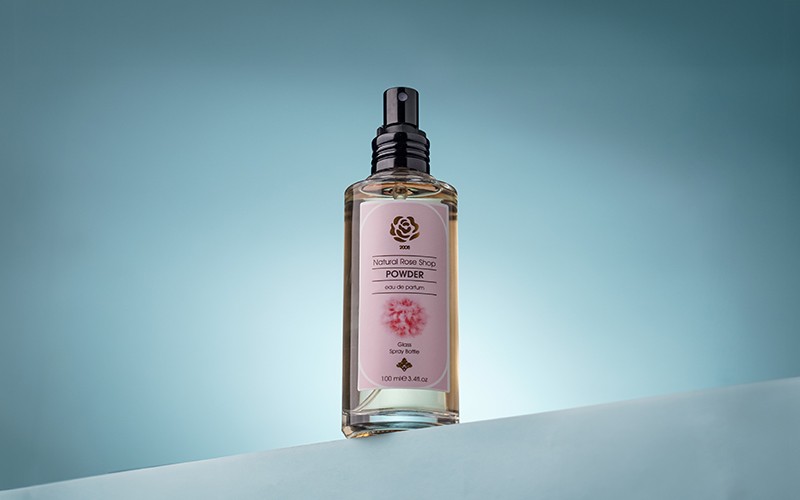 Natural Rose Body & Clothes Perfume - Powder