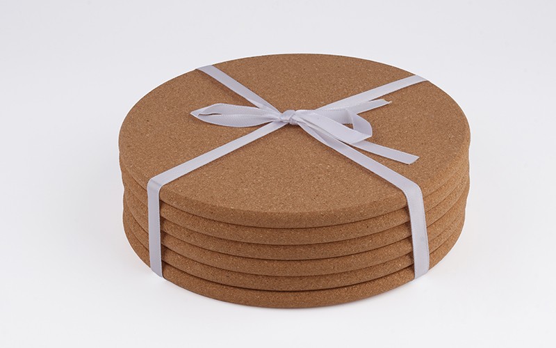 Canon Round Cork Coaster 6 Pcs