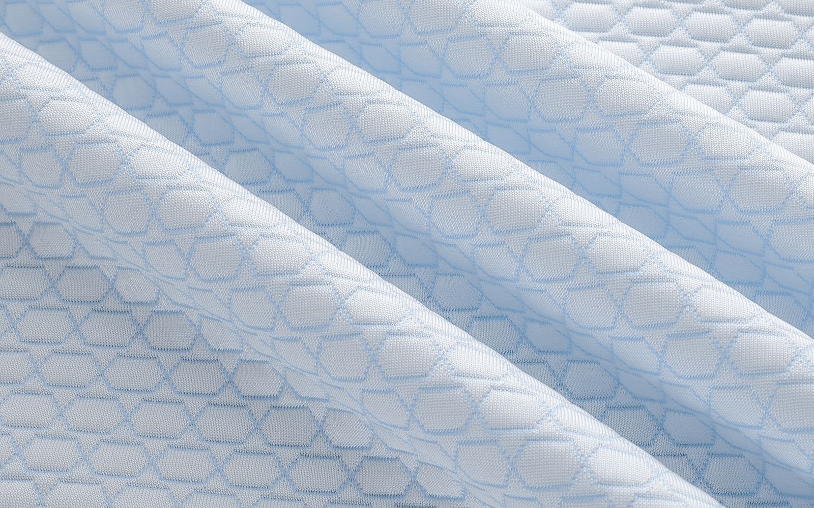 عازل مرتبة كولينغ مضاد للماء من هاي كريست ( 160 × 200 ) سم - أبيض
