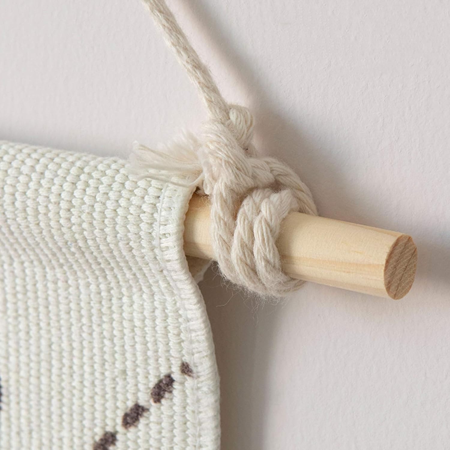 Macrame HandWoven Wall Hanging 1 PC - Cream