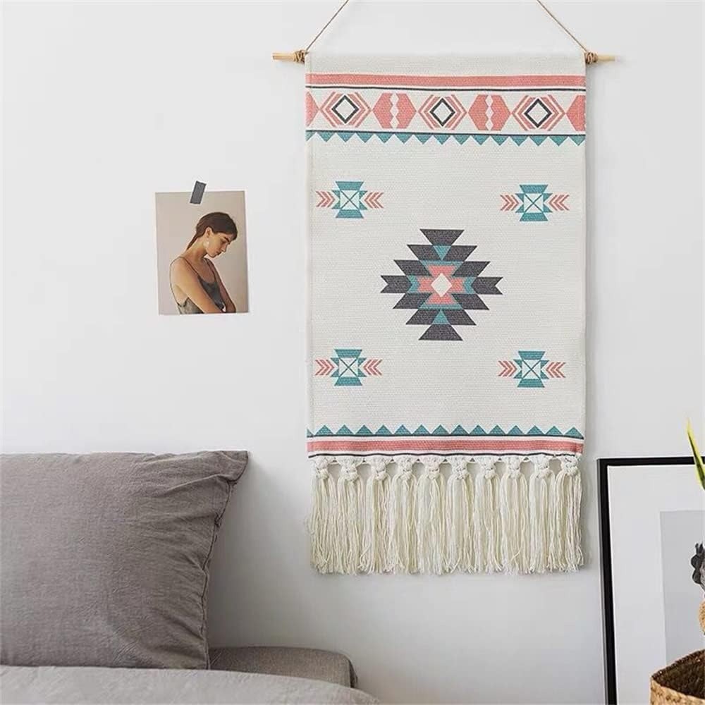 Macrame HandWoven Wall Hanging 1 PC - White
