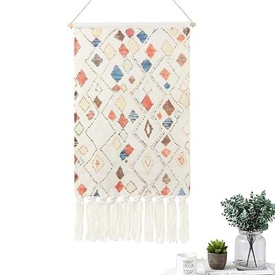Macrame HandWoven Wall Hanging 1 PC - Cream