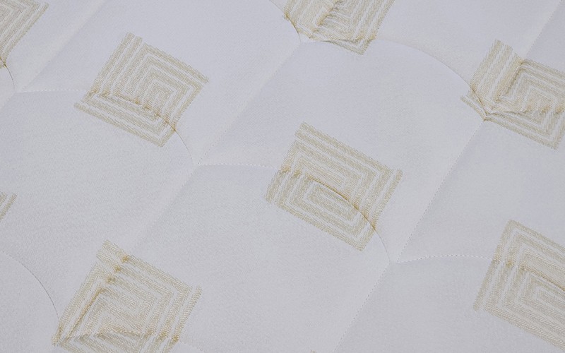 Kingdom Hotel Mattress ( 140 x 200 ) + 25 cm White & Gold