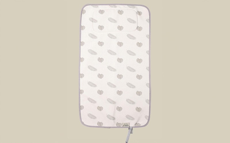 Hamur Baby Changing mat 1 PC - Beige & L.Grey