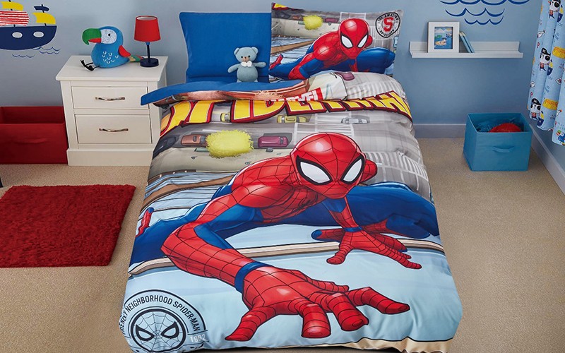 Disney Kids Quilt Cover Bedding Set 4 PCS - Multi Color