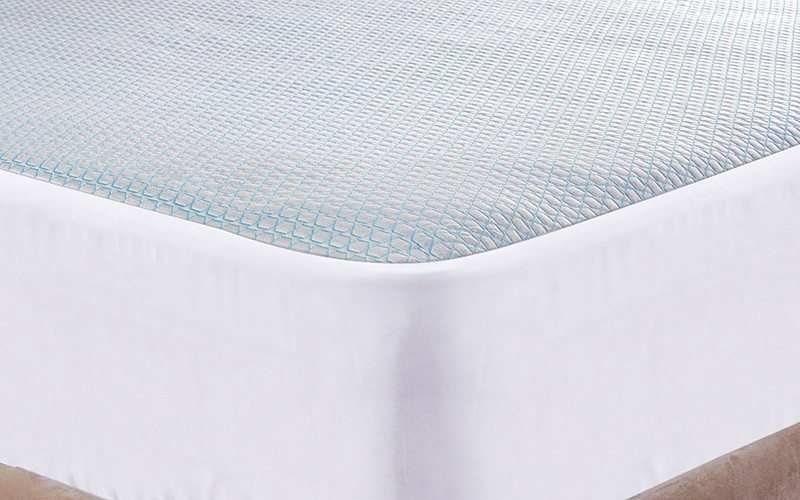 AL Saad Home Waterproof Cooling Mattress Protector ( 200 X 200 ) cm - White