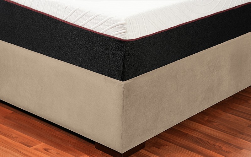 Al Saad Home Diamond Bed ( 160 x 200 ) - Queen Brown