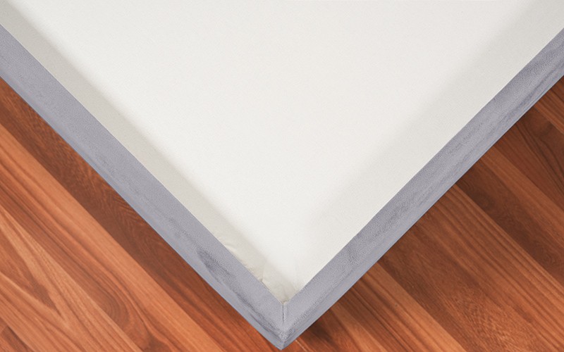 Al Saad Home Diamond Bed ( 180 x 200 ) - King L.Grey