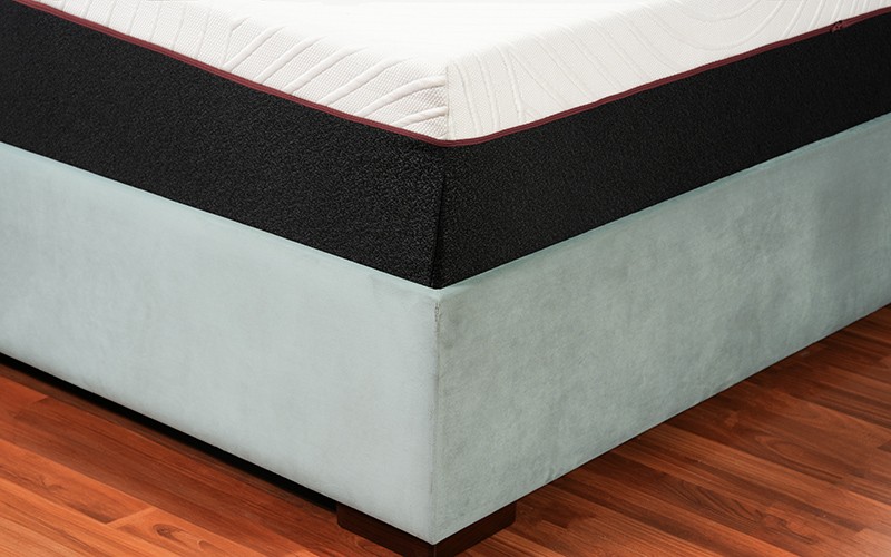 Al Saad Home Diamond Bed ( 120 x 200 ) - Single Mint
