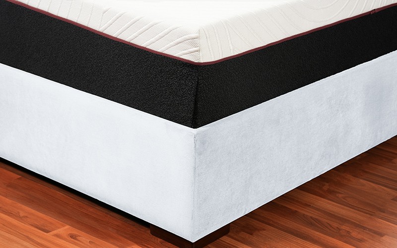 Al Saad Home Diamond Bed ( 200 x 200 ) - Super King White