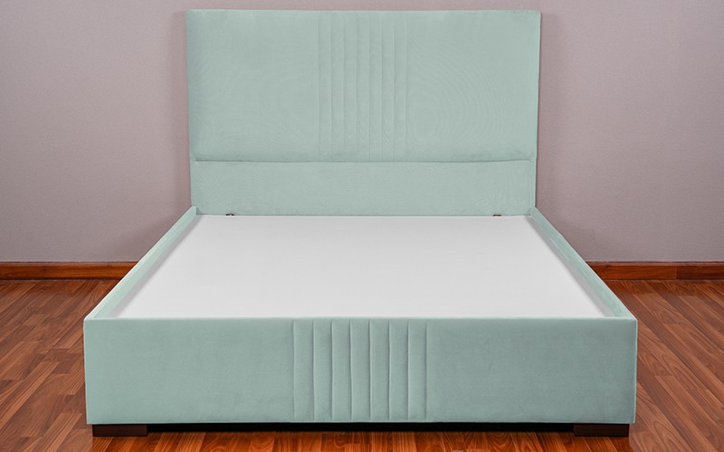 Al Saad Home Stripe Bed ( 120 x 200 ) - Single Mint