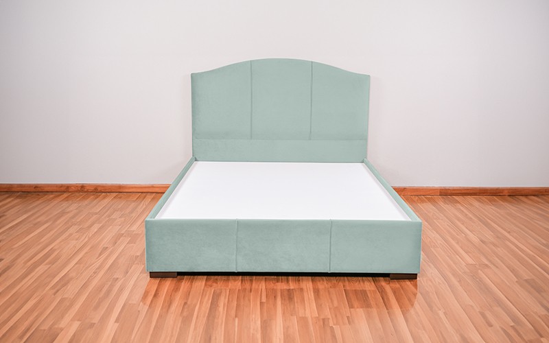 Al Saad Home Curvy Bed ( 150 x 200 ) - Queen Mint