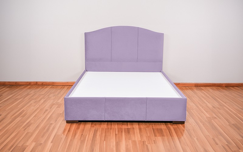 Al Saad Home Curvy Bed ( 180 x 200 ) - King Purple