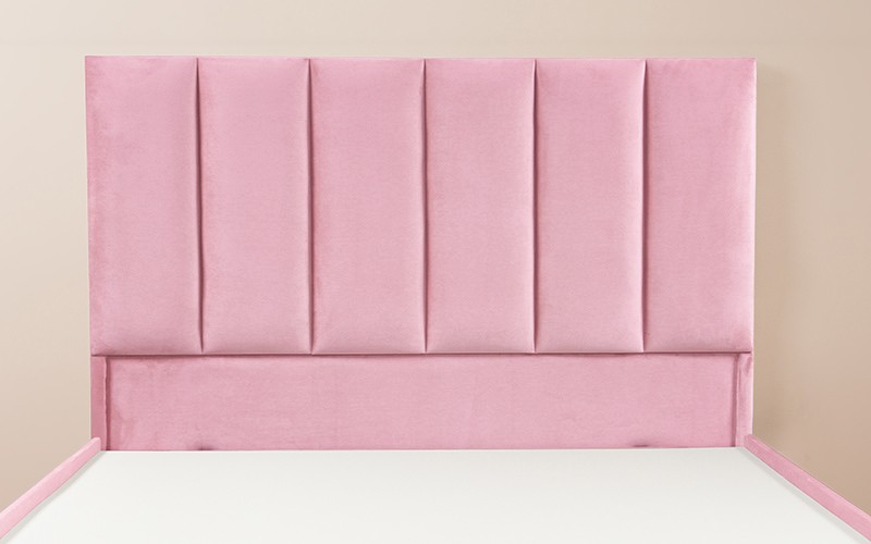 Al Saad Home Panel Bed ( 160 x 200 ) - Queen Pink