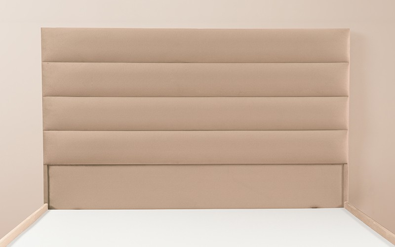 Al Saad Home Ladder Bed ( 200 x 200 ) - Super King Beige