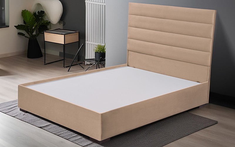 Al Saad Home Ladder Bed ( 150 x 200 ) - Queen Beige