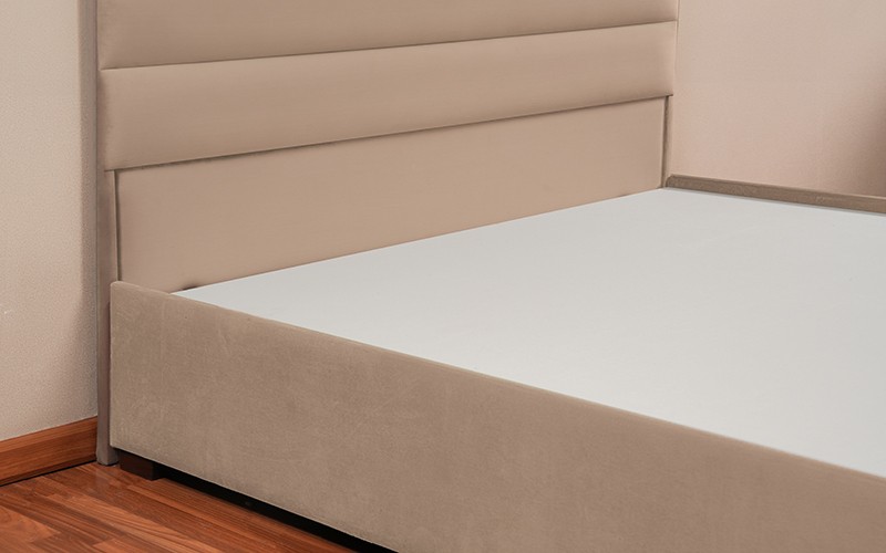 Al Saad Home Ladder Bed ( 150 x 200 ) - Queen Beige