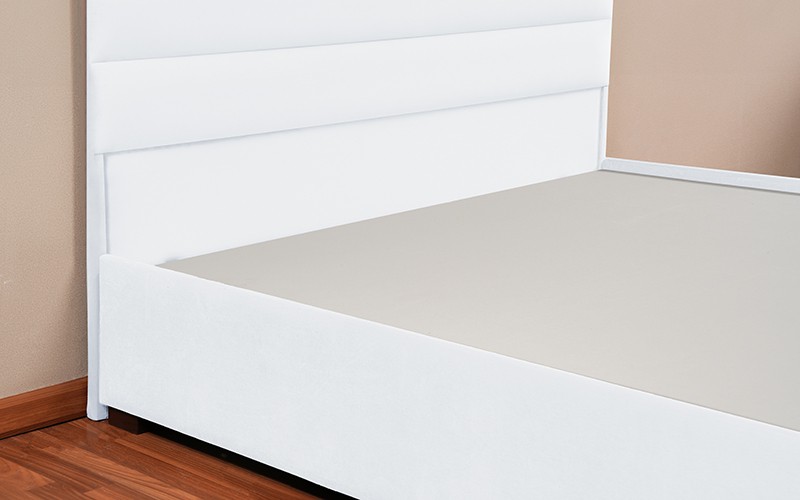 Al Saad Home Ladder Bed ( 140 x 200 ) - Queen White