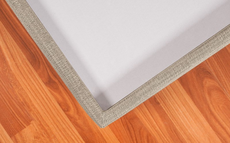 Al Saad Home Miami Stripe Bed ( 160 x 200 ) - Queen D.Beige