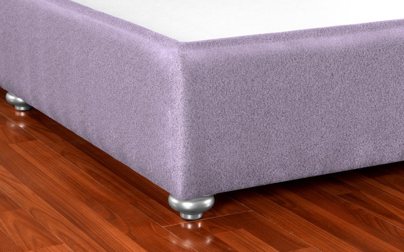 Al Saad Home Miami Stripe Bed ( 120 x 200 ) - Single  Purple