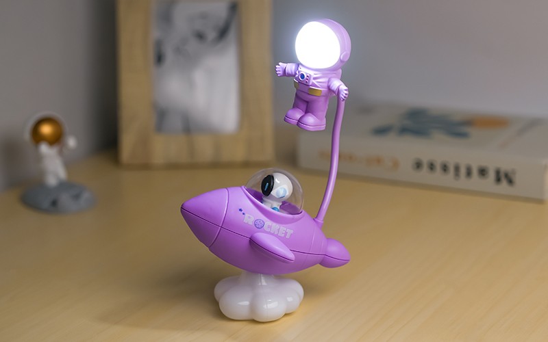 Kids Table Lamp 1 PC - Purple