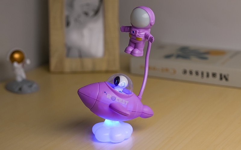 Kids Table Lamp 1 PC - Purple