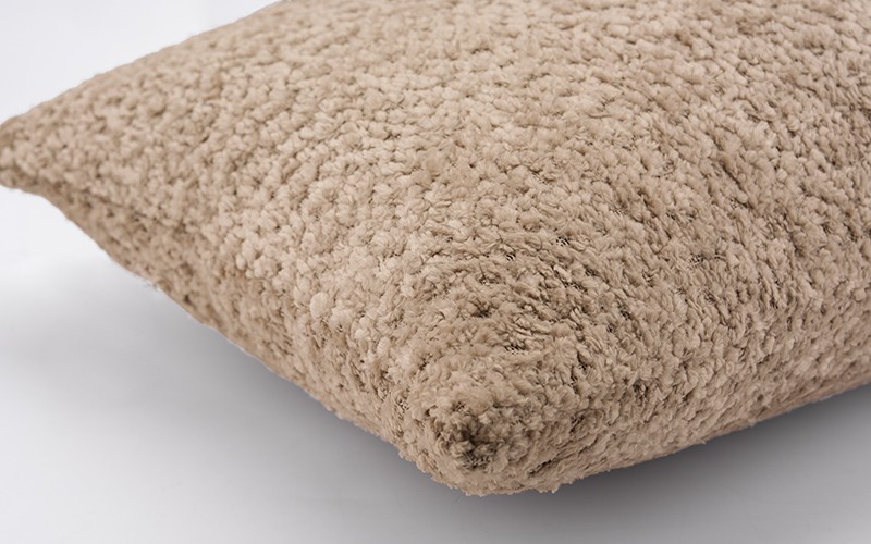 AL Saad Home Cozy Cushion ( With Filling ) - ( 35 x 55 ) - Beige