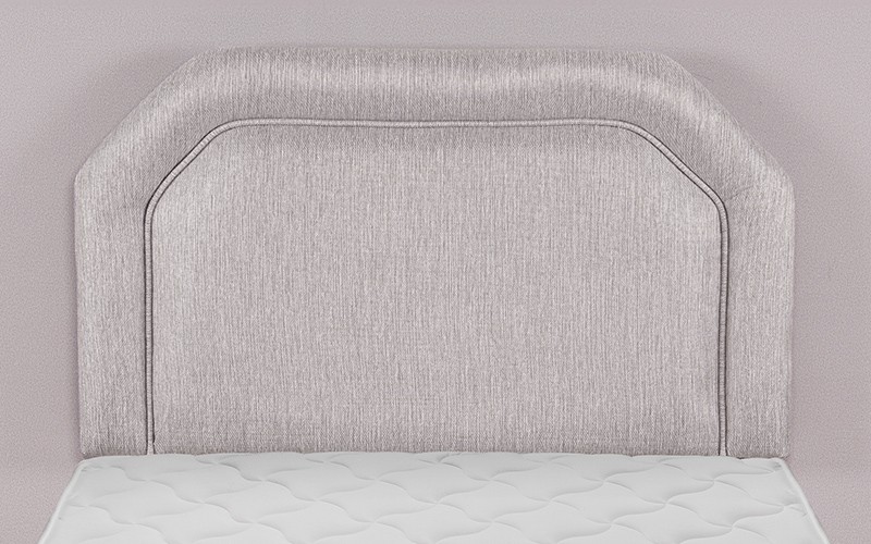 Al Saad Home Fantasy Jacquard Bed ( 200 x 200 ) - Super King L.Grey