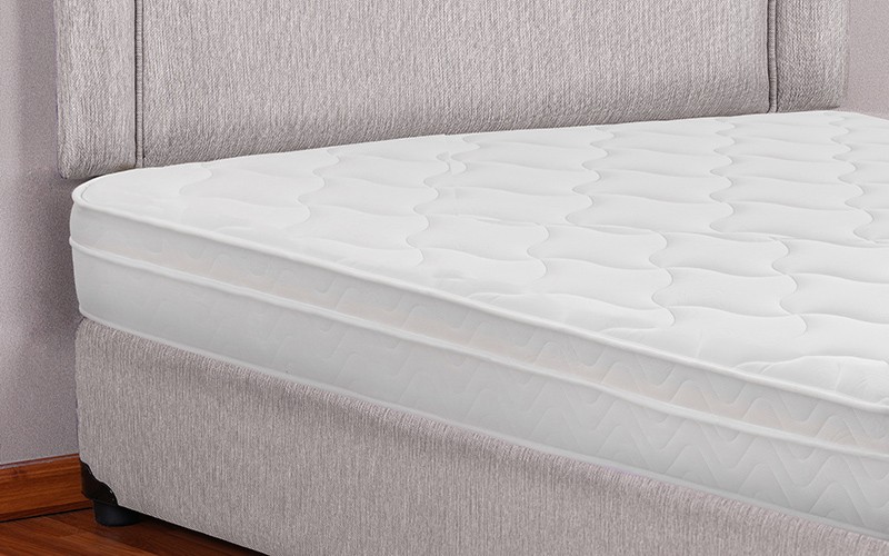 Al Saad Home Fantasy Jacquard Bed ( 140 x 200 ) - Queen L.Grey