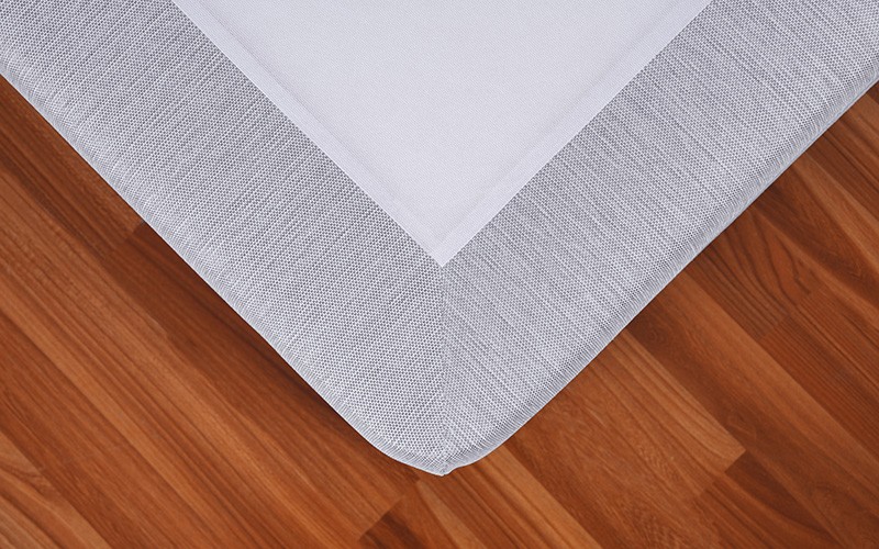 Al Saad Home Fantasy Jacquard Bed ( 150 x 200 ) - Queen Grey