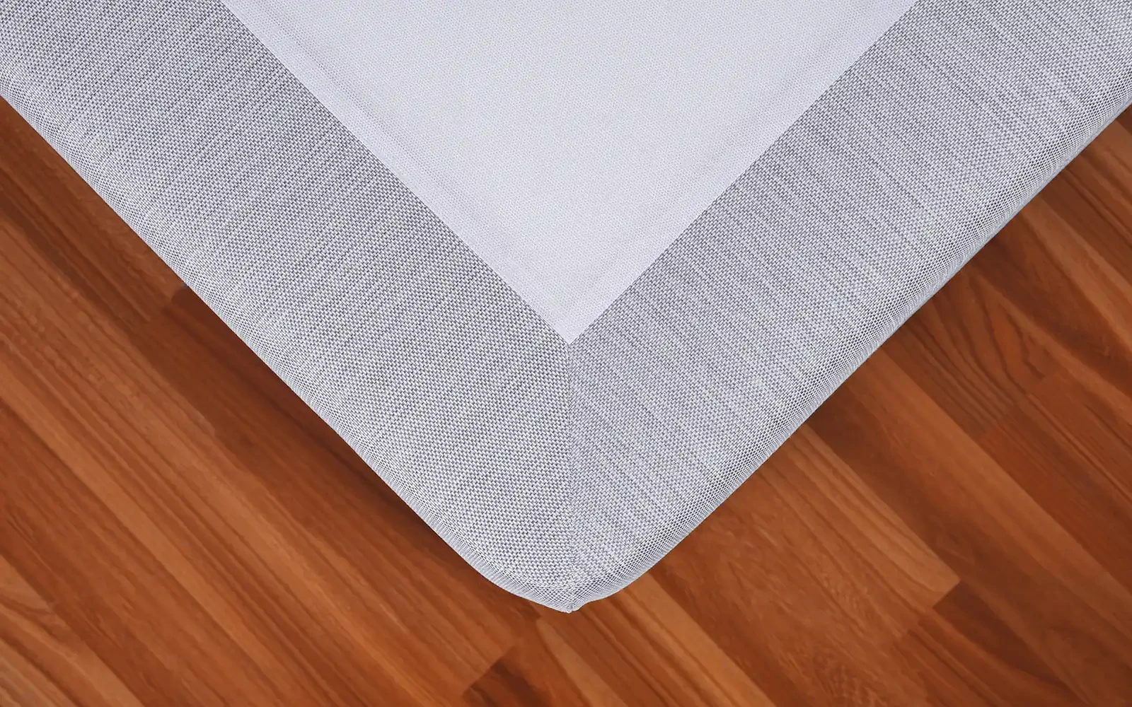 Al Saad Home Fantasy Jacquard Bed ( 200 x 200 ) - Super King Grey