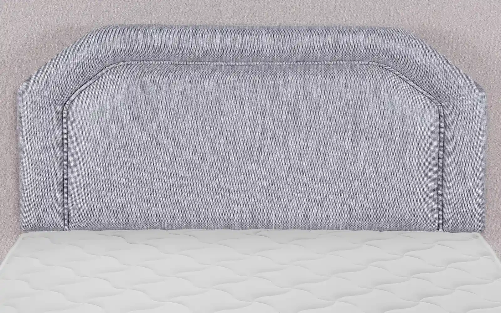 Al Saad Home Fantasy Jacquard Bed ( 140 x 200 ) - Queen Grey