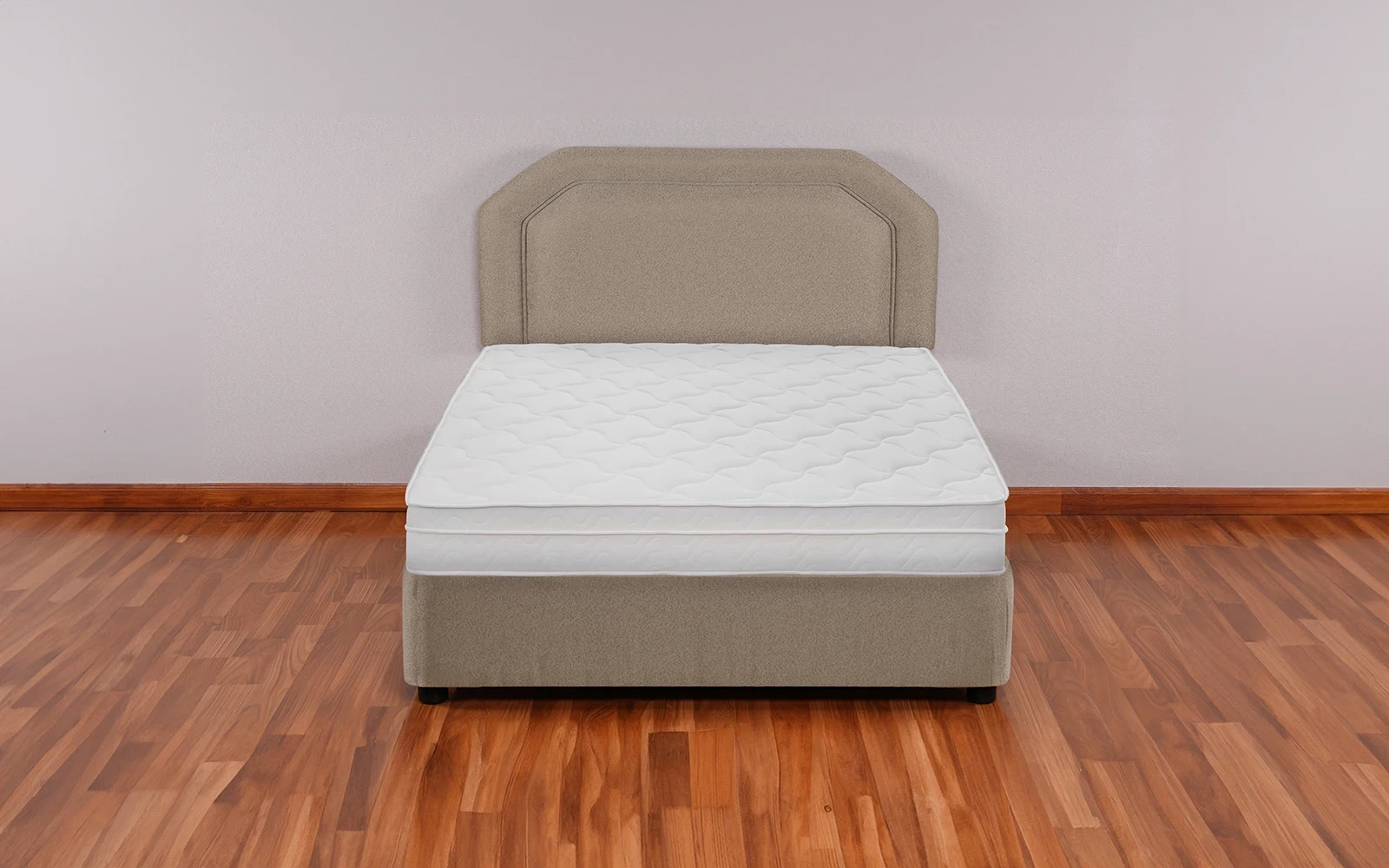 Al Saad Home Fantasy Jacquard Bed ( 150 x 200 ) - Queen D.Beige